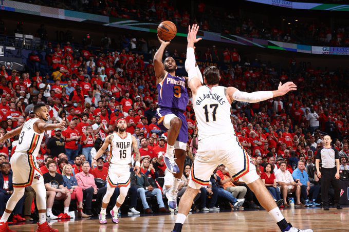 Chris Paul clasifica a los Suns a costa de los Pelicans de Willy Hernangómez con un partido jamás visto