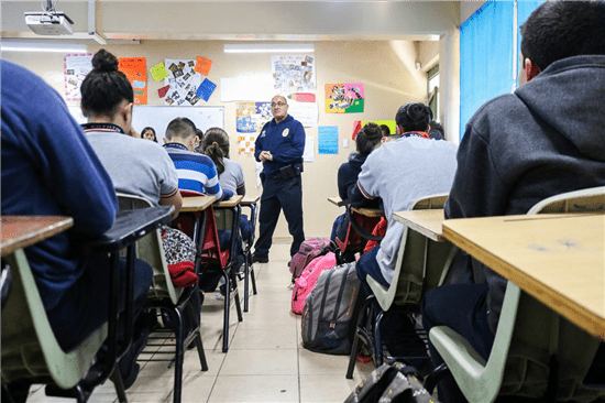 Apoya Seguridad Pública Municipal a reintegrar a menores desertores de nuevo a escuelas