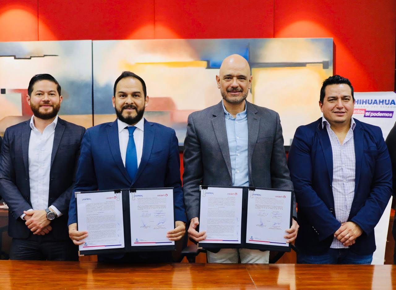 Firman convenio Icatech y Celiderh para promover el desarrollo humano en Chihuahua
