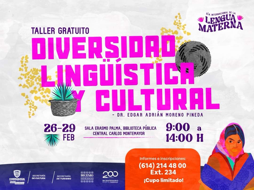 Fomenta Cultura el conocimiento de la diversidad de idiomas indígenas en la entidad