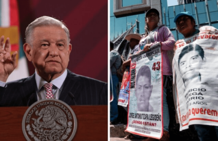 AMLO acusa que investigación del caso Ayotzinapa estuvo mal hecha: “por ineficiencia o mala fe”