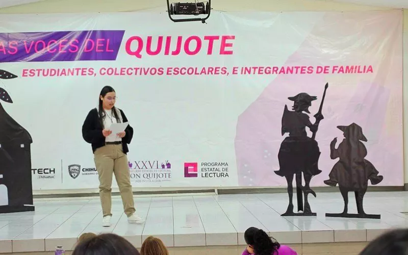 Participan 30 estudiantes del CECyTECH en el concurso “Don Quijote nos invita a leer”